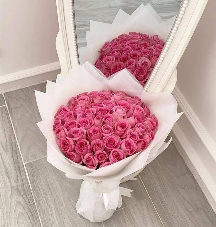 Rosé Allure (Pink Roses - Admiration, Sweetness, & Grace) - Image 3
